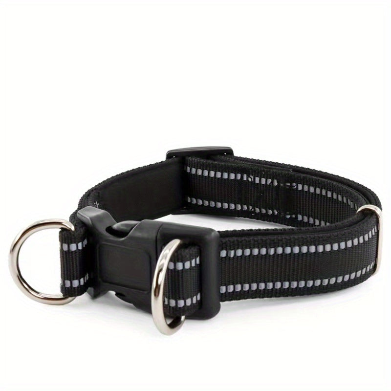 Pet double D reflective nylon collar - Detsnik