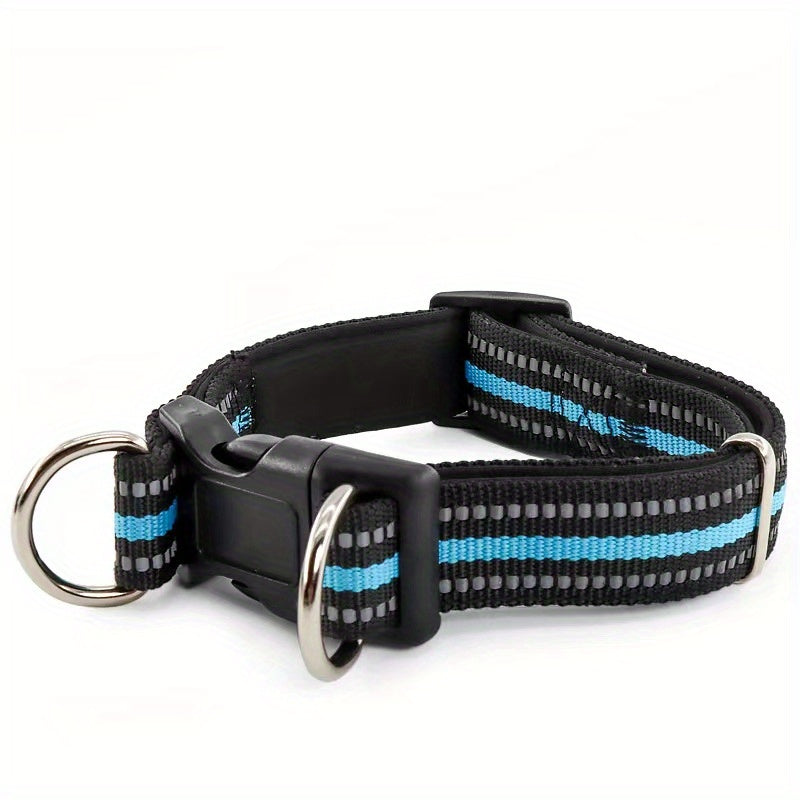 Pet double D reflective nylon collar - Detsnik