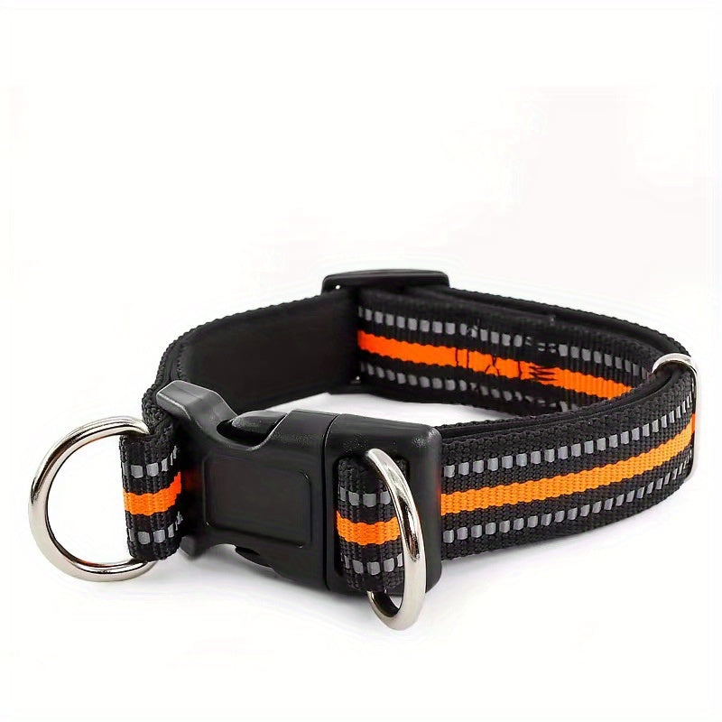 Pet double D reflective nylon collar - Detsnik